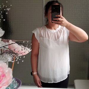 Light Dainty White Blouse